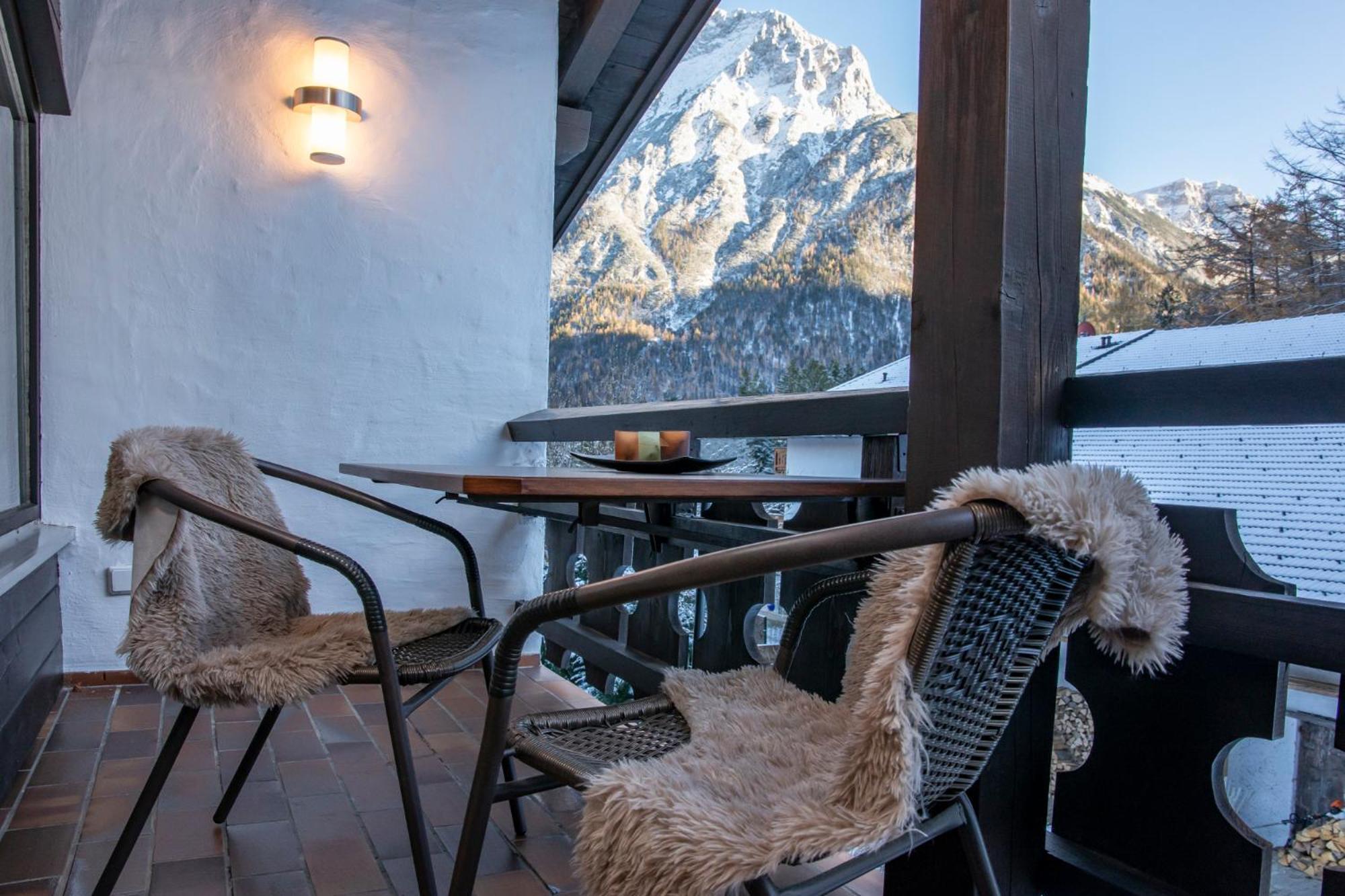 Ferienhaus Zauberberg - Magie Der Alpen - By Loewenherz Mittenwald Esterno foto